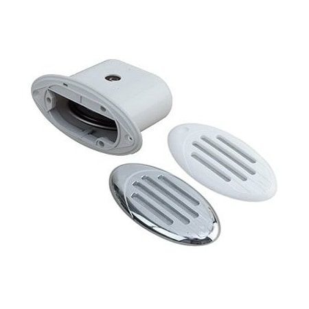 Sea-Dog Horn-Hidden White/Chrome, No 431230-1 431230-1